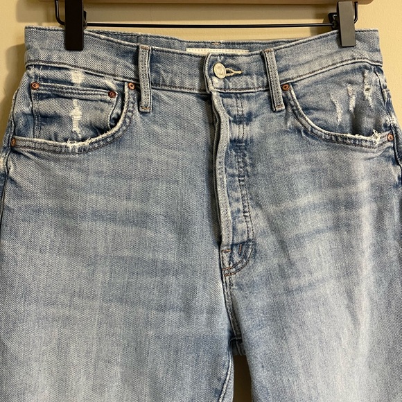 Mother Superior High-Waisted Hiker Hover Light Wash Women's Size 28 - Picture 6 of 9